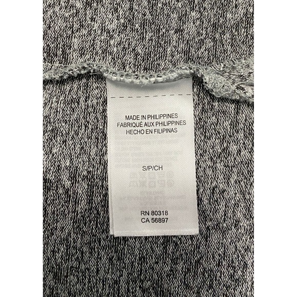 Lucky Brand Womens V Neck Long Sleeve Tunic Top Gray Knit Size S Lightweight - Picture 4 of 10